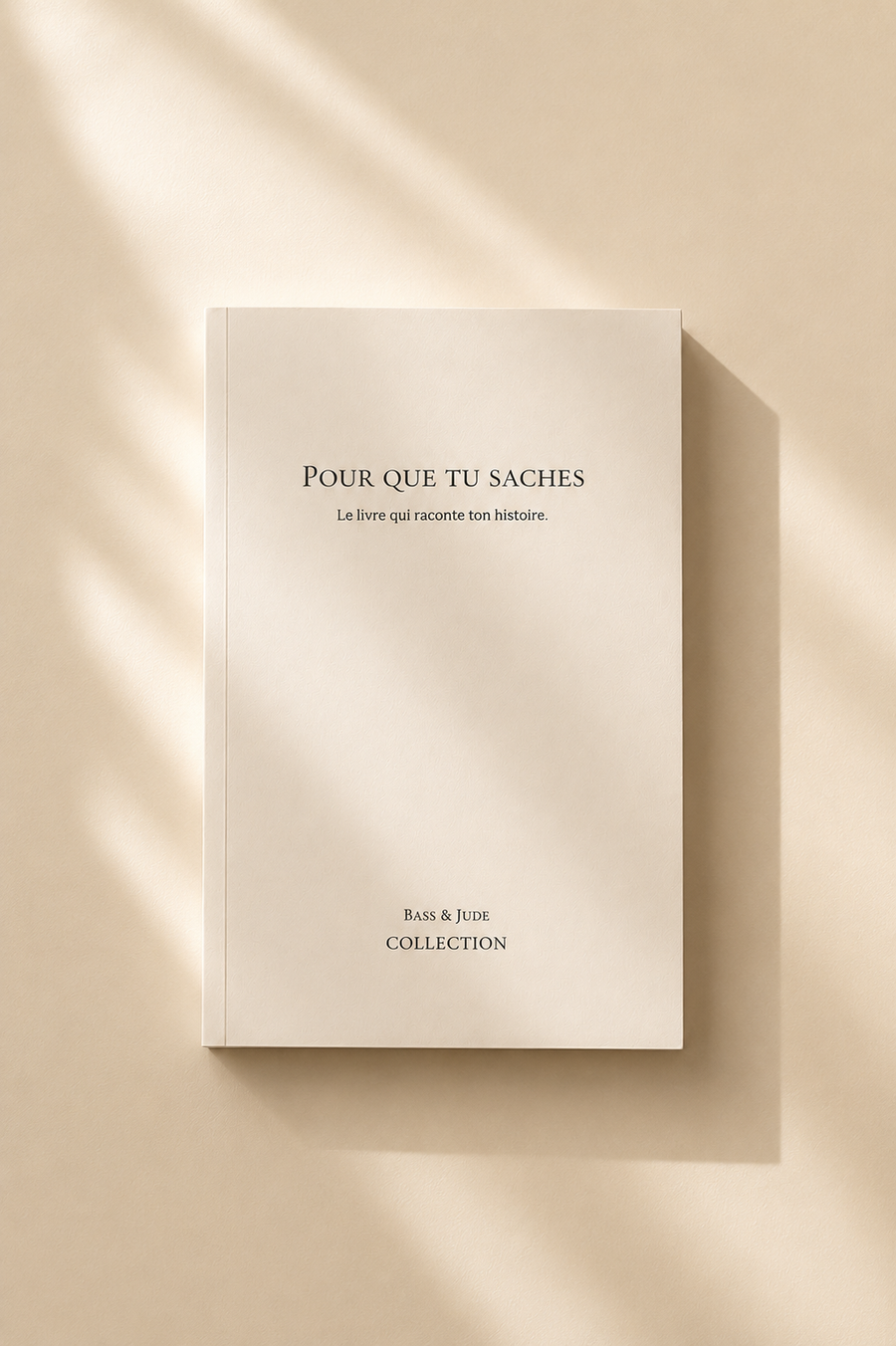 Pour que tu saches - Édition Souple Blanc Ivoire