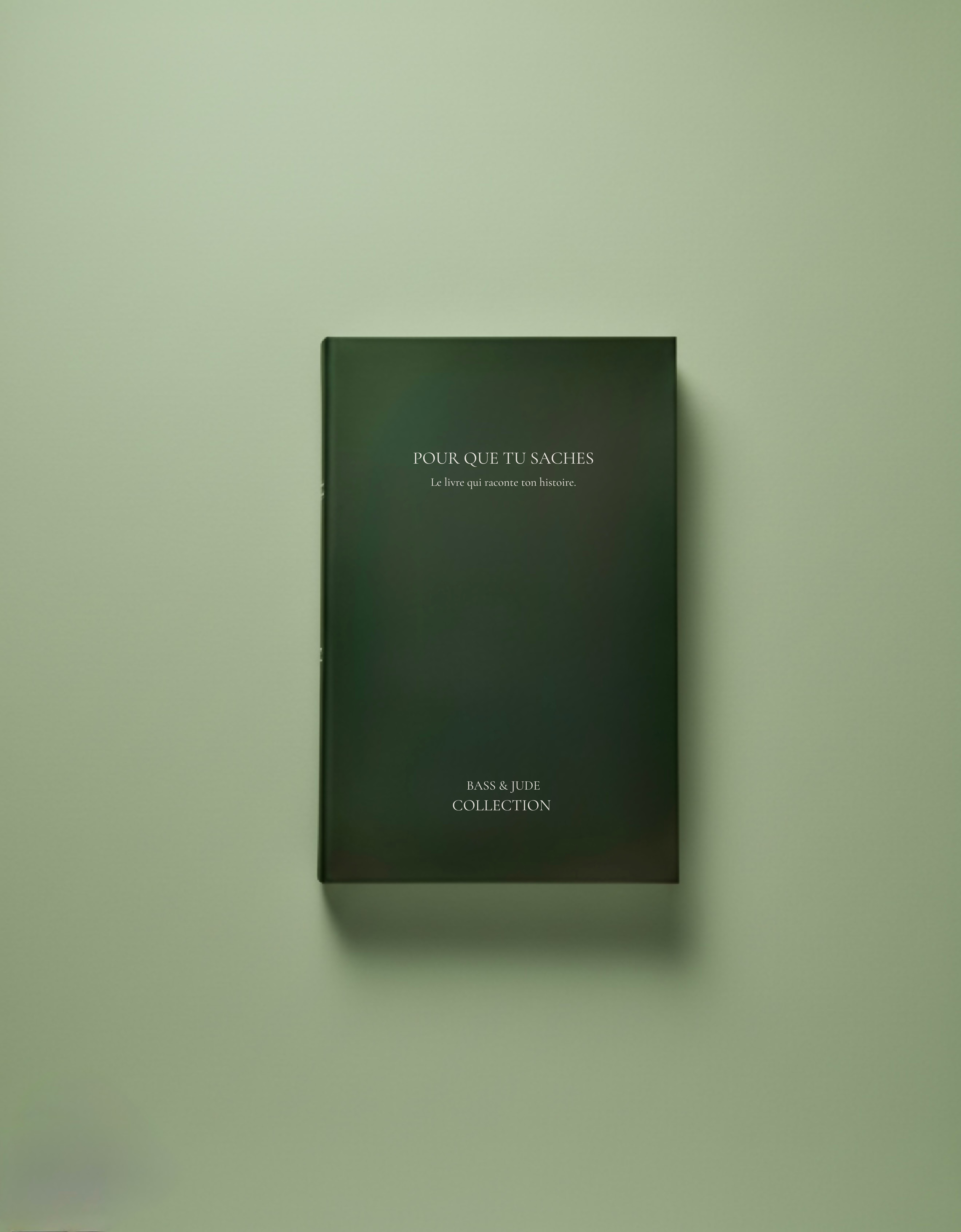 Le livre - Vert Sapin