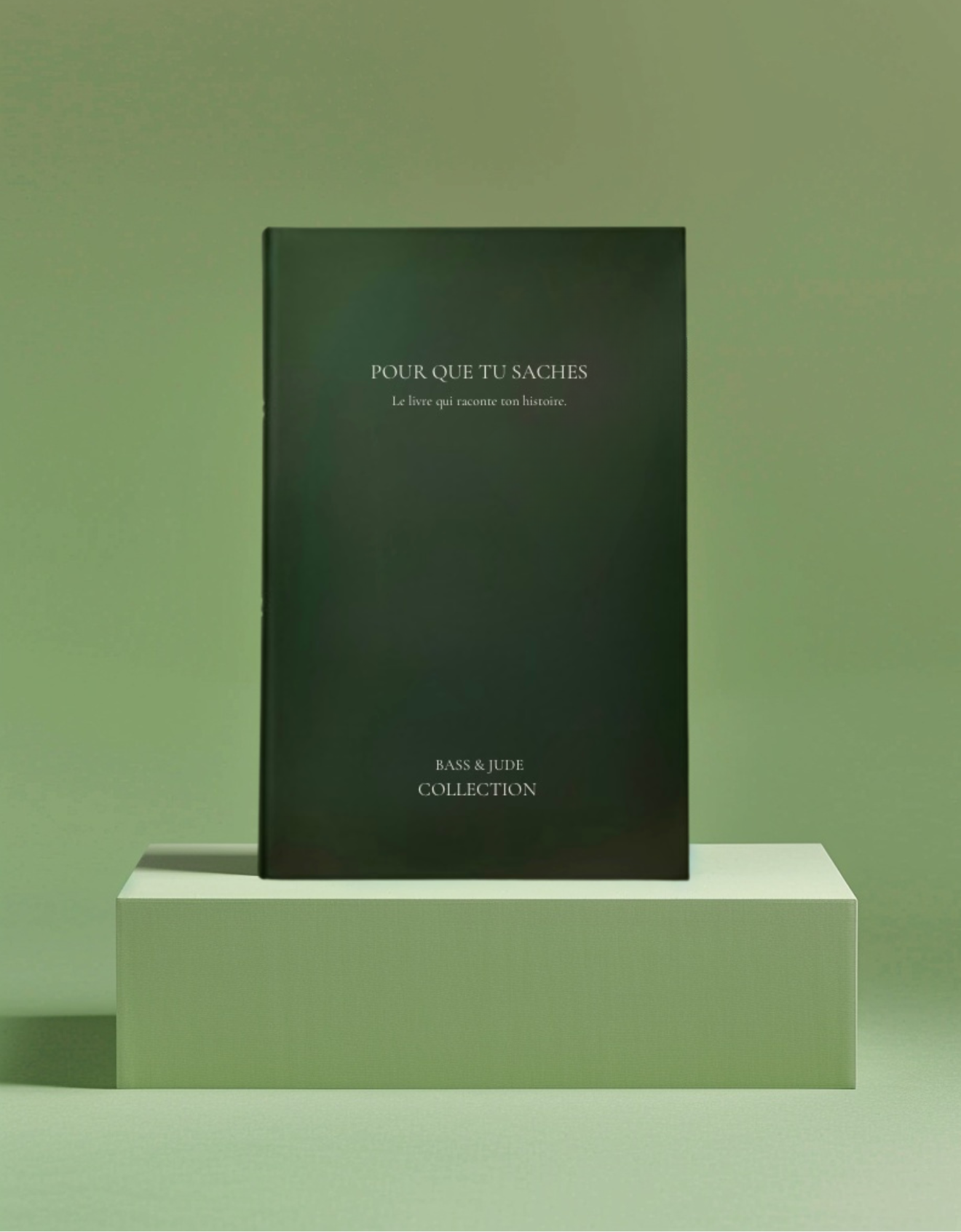 Le livre - Vert Sapin