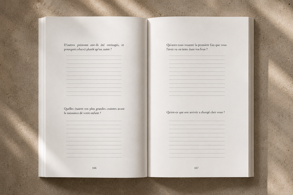 Questions sur l’arrivée de votre enfant, pages 166 et 167