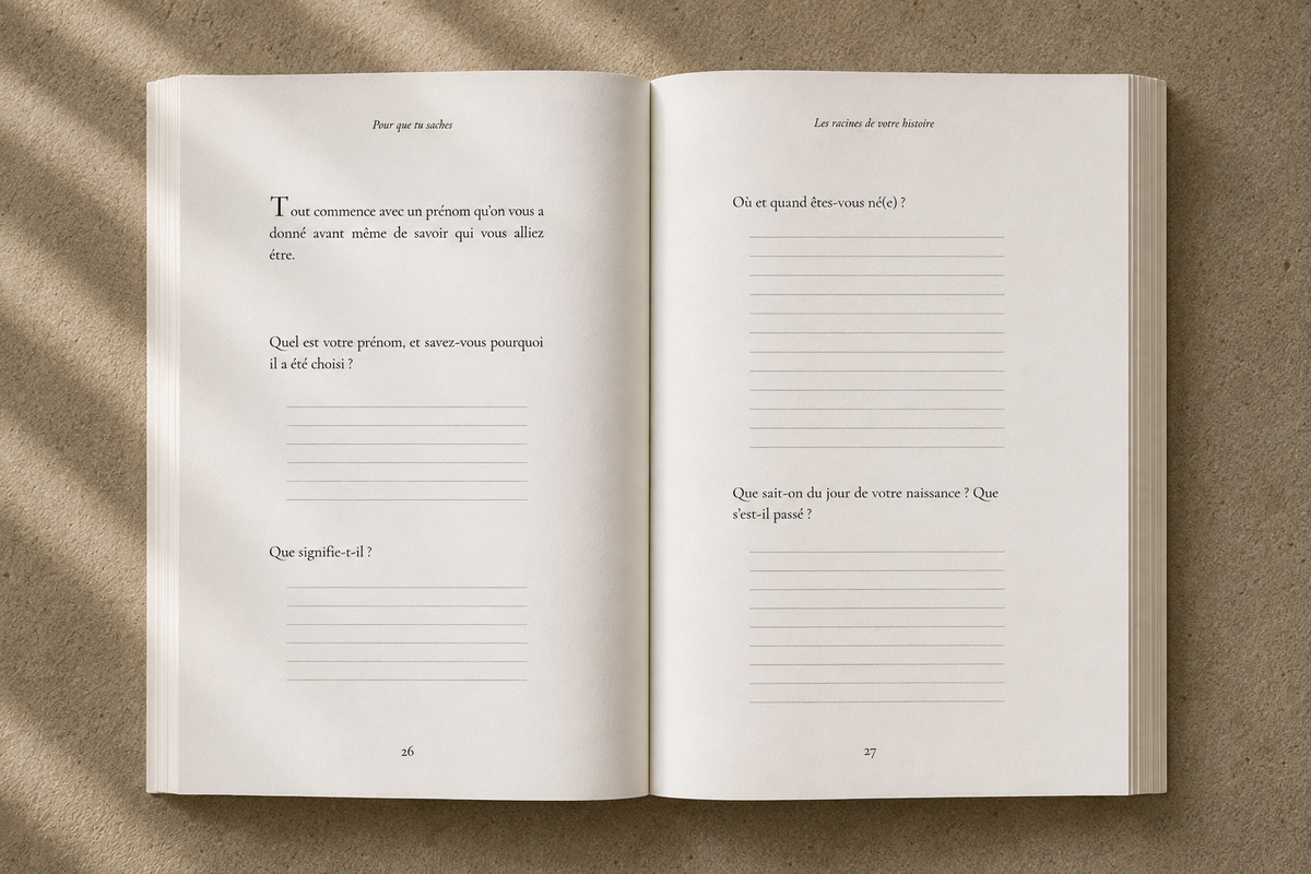Les racines de votre histoire, pages 26 et 27