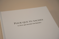 Journal de famille guidé haut de gamme à offrir - Pour que tu saches by Bass & Jude